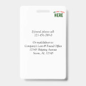 STIJLVOL MODERN  WIT GEVERIFIEERD BRANDED BADGE (Achterkant)