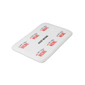 STIJLVOL MODERN WIT GEVERIFIEERD BRANDED BADMAT (Gekanteld)