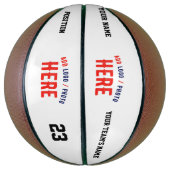 STIJLVOL MODERN WIT GEVERIFIEERD BRANDED BASKETBAL (Verticaal)