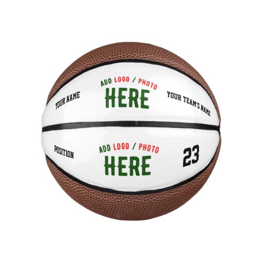 STIJLVOL MODERN  WIT GEVERIFIEERD BRANDED BASKETBAL (Voorkant)