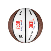 STIJLVOL MODERN WIT GEVERIFIEERD BRANDED BASKETBAL (Verticaal)