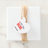 STIJLVOL MODERN WIT GEVERIFIEERD BRANDED BEDANKJES LABELS (In situ)