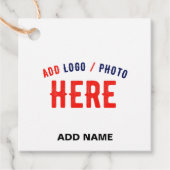 STIJLVOL MODERN WIT GEVERIFIEERD BRANDED BEDANKJES LABELS (Voorkant)