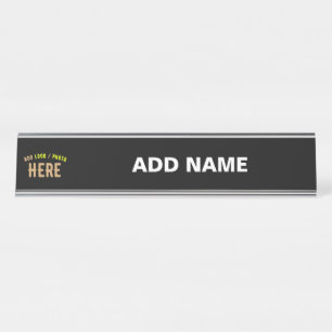 STIJLVOL MODERN WIT GEVERIFIEERD BRANDED BUREAU NAAMBORDJE