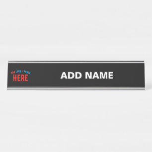 STIJLVOL MODERN WIT GEVERIFIEERD BRANDED BUREAU NAAMBORDJE