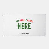 STIJLVOL MODERN WIT GEVERIFIEERD BRANDED BUREAUMAT (Voorkant)