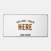 STIJLVOL MODERN  WIT GEVERIFIEERD BRANDED BUREAUMAT (Voorkant)