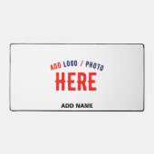 STIJLVOL MODERN WIT GEVERIFIEERD BRANDED BUREAUMAT (Voorkant)