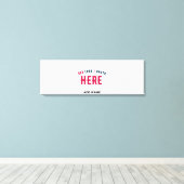 STIJLVOL MODERN  WIT GEVERIFIEERD BRANDED CANVAS AFDRUK (Insitu (Houten vloer))