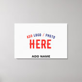 STIJLVOL MODERN  WIT GEVERIFIEERD BRANDED CANVAS AFDRUK (Voorkant)