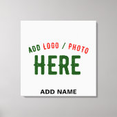 STIJLVOL MODERN WIT GEVERIFIEERD BRANDED CANVAS AFDRUK (Voorkant)