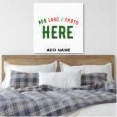 STIJLVOL MODERN WIT GEVERIFIEERD BRANDED CANVAS AFDRUK (Insitu (Slaapkamer))