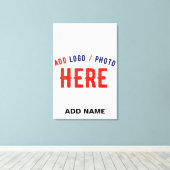 STIJLVOL MODERN WIT GEVERIFIEERD BRANDED CANVAS AFDRUK (Insitu (Houten vloer))