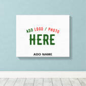 STIJLVOL MODERN  WIT GEVERIFIEERD BRANDED CANVAS AFDRUK (Insitu (Houten vloer))