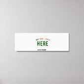 STIJLVOL MODERN  WIT GEVERIFIEERD BRANDED CANVAS AFDRUK (Voorkant)