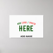 STIJLVOL MODERN WIT GEVERIFIEERD BRANDED CANVAS AFDRUK (Voorkant)