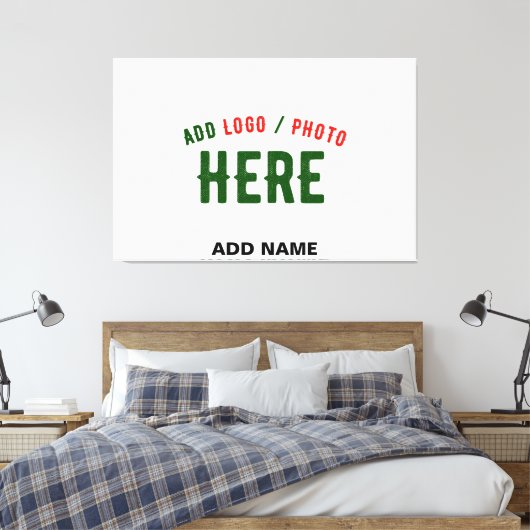 STIJLVOL MODERN WIT GEVERIFIEERD BRANDED CANVAS AFDRUK (Insitu (Slaapkamer))
