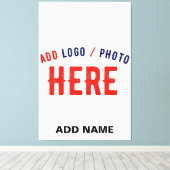 STIJLVOL MODERN  WIT GEVERIFIEERD BRANDED CANVAS AFDRUK (Insitu (Houten vloer))