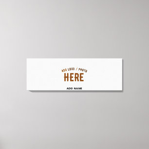 STIJLVOL MODERN WIT GEVERIFIEERD BRANDED CANVAS AFDRUK