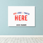 STIJLVOL MODERN  WIT GEVERIFIEERD BRANDED CANVAS AFDRUK (Insitu (Houten vloer))