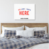 STIJLVOL MODERN  WIT GEVERIFIEERD BRANDED CANVAS AFDRUK (Insitu (Slaapkamer))