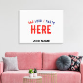 STIJLVOL MODERN  WIT GEVERIFIEERD BRANDED CANVAS AFDRUK (Insitu (Woonkamer))