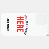 STIJLVOL MODERN  WIT GEVERIFIEERD BRANDED Case-Mate iPhone CASE (Achterkant (horizontaal))