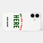 STIJLVOL MODERN WIT GEVERIFIEERD BRANDED Case-Mate iPhone CASE (Achterkant (horizontaal))