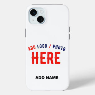 STIJLVOL MODERN  WIT GEVERIFIEERD BRANDED iPhone 15 MINI HOESJE