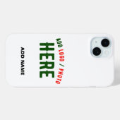 STIJLVOL MODERN WIT GEVERIFIEERD BRANDED Case-Mate iPhone CASE (Achterkant (horizontaal))