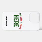 STIJLVOL MODERN WIT GEVERIFIEERD BRANDED Case-Mate iPhone CASE (Achterkant (horizontaal))