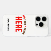 STIJLVOL MODERN WIT GEVERIFIEERD BRANDED Case-Mate iPhone CASE (Achterkant (horizontaal))