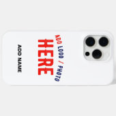 STIJLVOL MODERN  WIT GEVERIFIEERD BRANDED Case-Mate iPhone CASE (Achterkant (horizontaal))