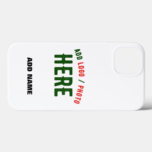 STIJLVOL MODERN  WIT GEVERIFIEERD BRANDED Case-Mate iPhone CASE (Achterkant (horizontaal))