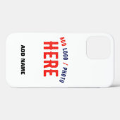 STIJLVOL MODERN WIT GEVERIFIEERD BRANDED Case-Mate iPhone CASE (Achterkant (horizontaal))