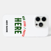 STIJLVOL MODERN WIT GEVERIFIEERD BRANDED Case-Mate iPhone CASE (Achterkant (horizontaal))