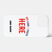 STIJLVOL MODERN  WIT GEVERIFIEERD BRANDED Case-Mate iPhone CASE (Achterkant (horizontaal))