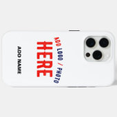 STIJLVOL MODERN  WIT GEVERIFIEERD BRANDED Case-Mate iPhone CASE (Achterkant (horizontaal))