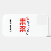 STIJLVOL MODERN WIT GEVERIFIEERD BRANDED Case-Mate iPhone CASE (Achterkant (horizontaal))