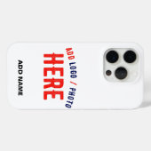 STIJLVOL MODERN WIT GEVERIFIEERD BRANDED Case-Mate iPhone CASE (Achterkant (horizontaal))