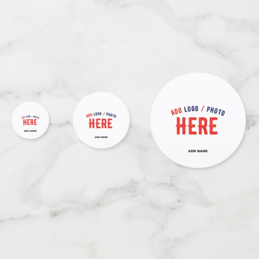 STIJLVOL MODERN  WIT GEVERIFIEERD BRANDED CONFETTI (Voorkanten)