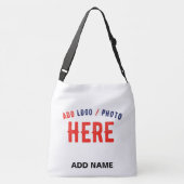 STIJLVOL MODERN  WIT GEVERIFIEERD BRANDED CROSSBODY TAS (Achterkant)