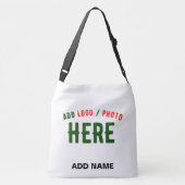 STIJLVOL MODERN  WIT GEVERIFIEERD BRANDED CROSSBODY TAS (Achterkant)