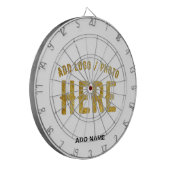 STIJLVOL MODERN WIT GEVERIFIEERD BRANDED DARTBORD (Voorkant Links)