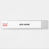 STIJLVOL MODERN  WIT GEVERIFIEERD BRANDED DEURBORDJE (Voorkant)