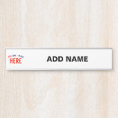 STIJLVOL MODERN WIT GEVERIFIEERD BRANDED DEURBORDJE (Voorkant)