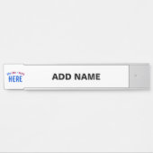 STIJLVOL MODERN  WIT GEVERIFIEERD BRANDED DEURBORDJE (Voorkant)