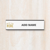 STIJLVOL MODERN  WIT GEVERIFIEERD BRANDED DEURBORDJE (Voorkant)