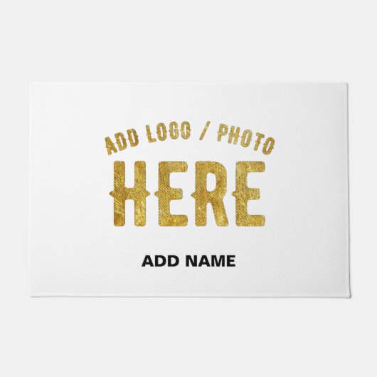 STIJLVOL MODERN WIT GEVERIFIEERD BRANDED DEURMAT (Voorkant)