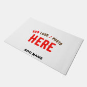 STIJLVOL MODERN  WIT GEVERIFIEERD BRANDED DEURMAT (Schuin)